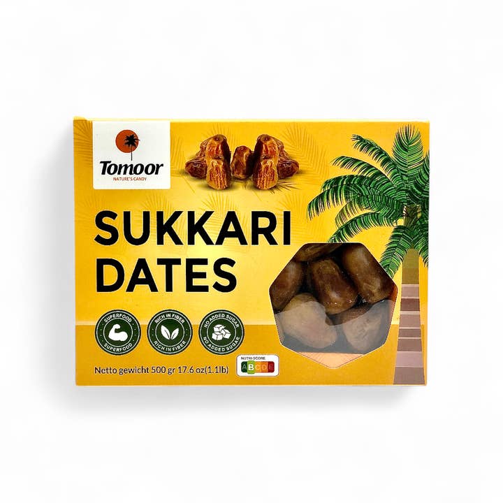 Saudi Sukkari Dates 500g for wholesale by Tomoor