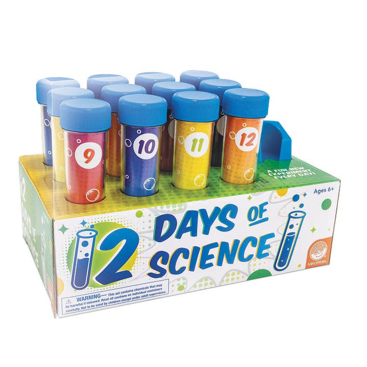 12 Days Of Science for wholesale by MindWare & Peaceable Kingdom