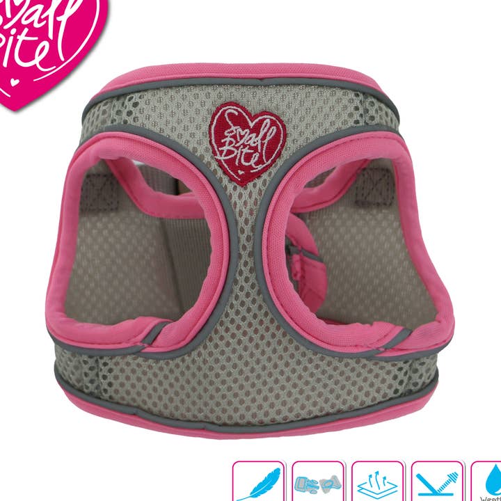 Ancol Pet Products Ltd - Wholesale Pet Harness - Dog - Small Bite Step-in Harness Pink0