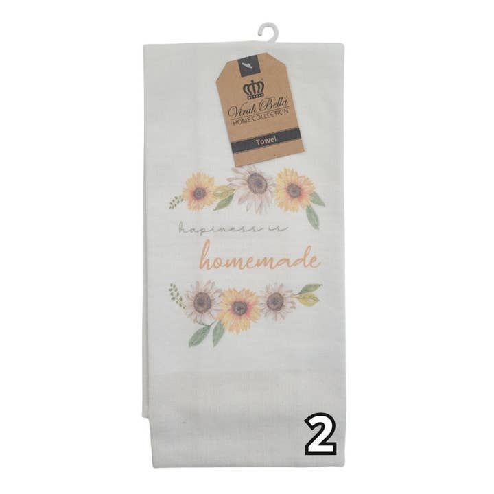 Duke Imports - Vendita all'ingrosso Strofinacci - Asciugamani da Cucina a Tema Floreale "Sunflower Spectacular"1