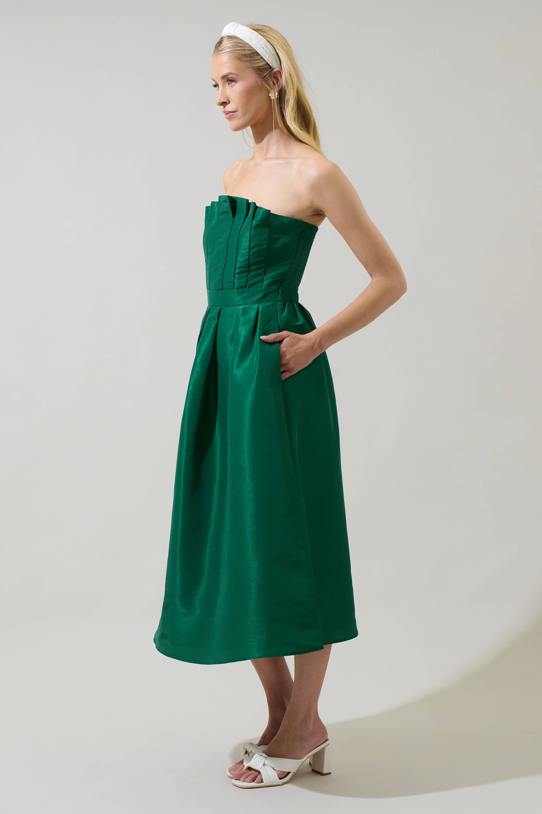 Sugarlips - Wholesale Dress - Women's - Manila Strapless Midi Dress3