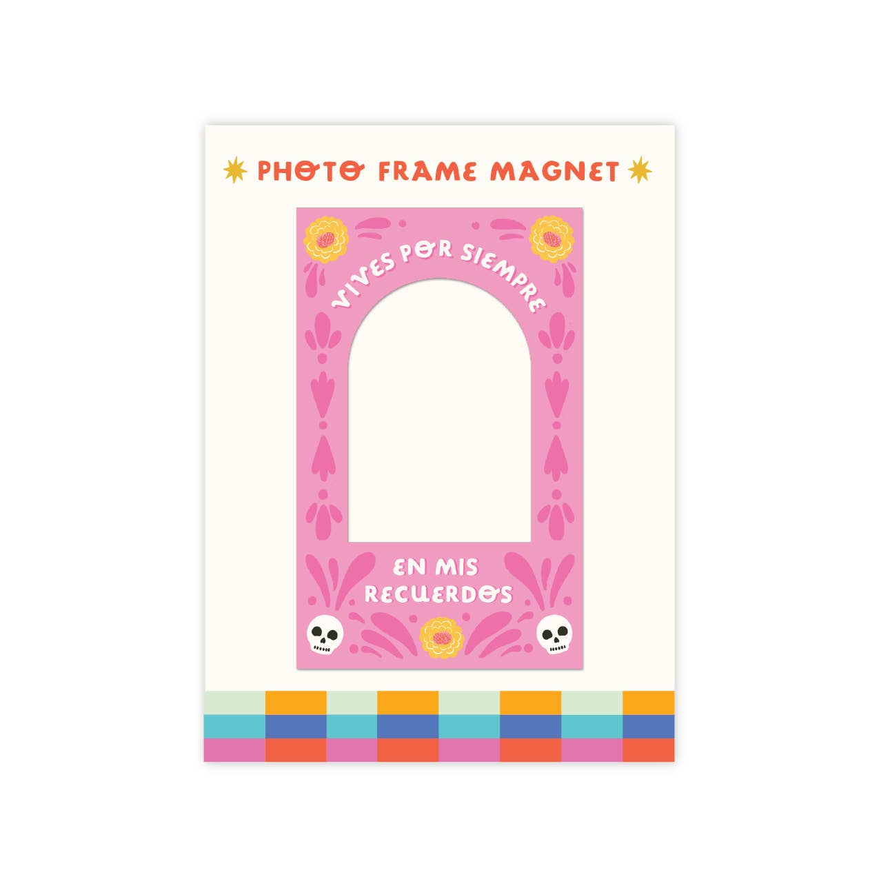 Ana Peake - Vente Cadres photos - Aimant Cadre Photo Día de los Muertos - Petit1