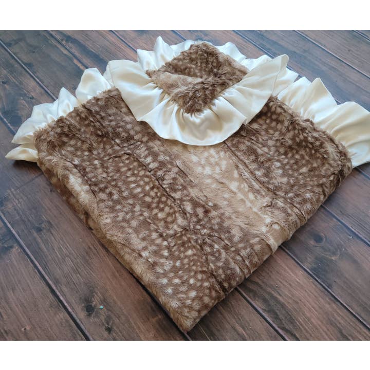 Cuddle Couture - Wholesale Bedding Blanket - Kids & Baby - Doe Print1