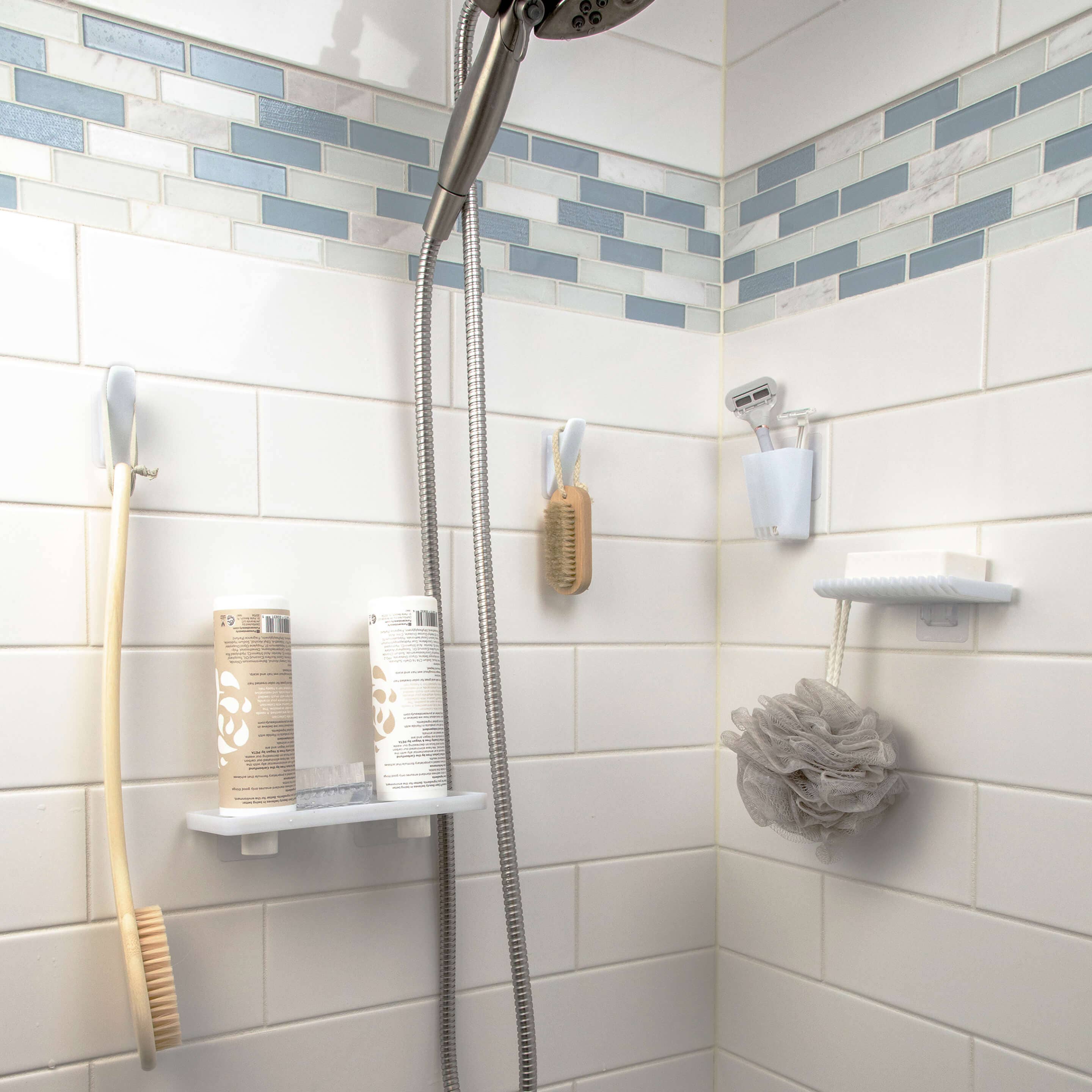 Three by Three Seattle - Wholesale Bath Caddy - aquafolio shower set of 52