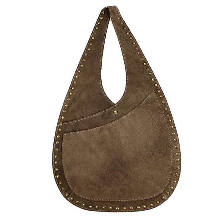 MILANO AMOUR - Wholesale Tote Bag - Women's - SHOPPER SACCA POLYNNE SUEDE STUDS TOTE BAG3