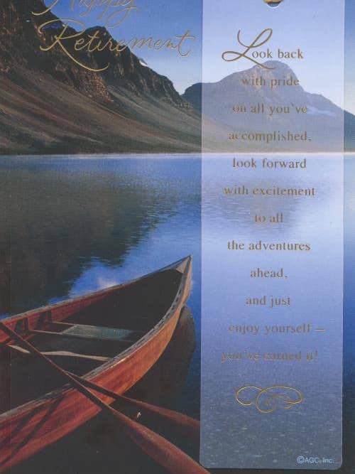 Congratulations Retirement | AGTC | SM | ACG06546797P for wholesale by DICKENS INC.