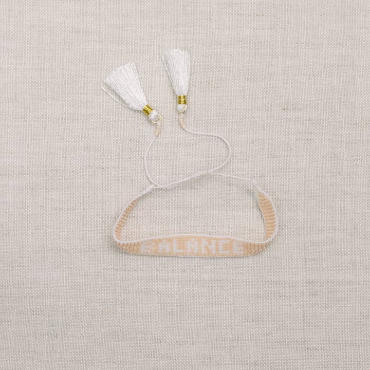 Bracelet perlé réglable Balance pour la vente par The Stack Society