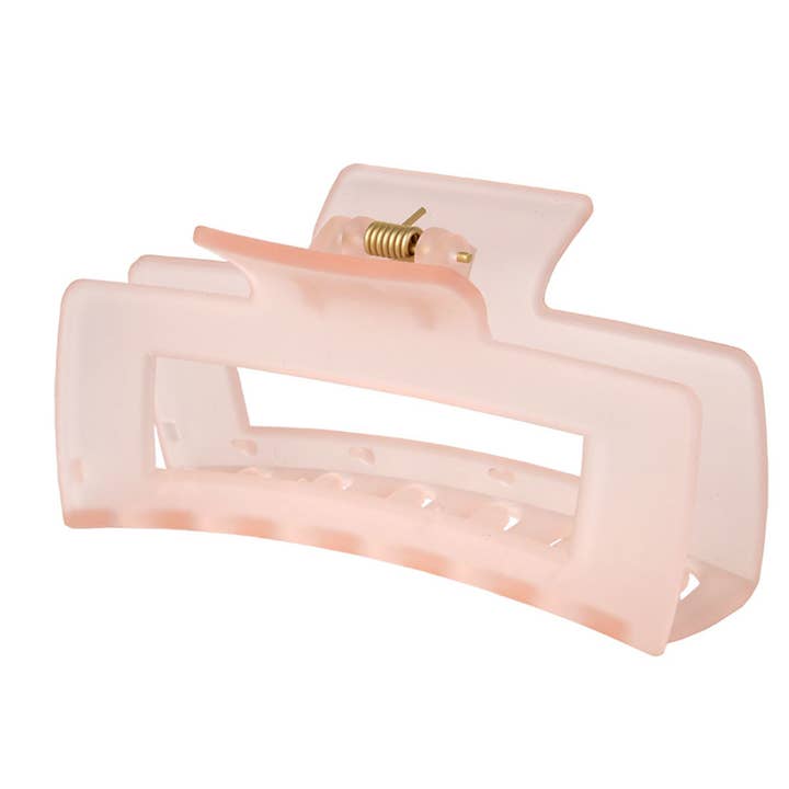 ACCITY - Wholesale Hair Clip - Women's - 4.1 Inch Matte PS Plastic Hair Claw Clip, Wholesal_CWAHA009114