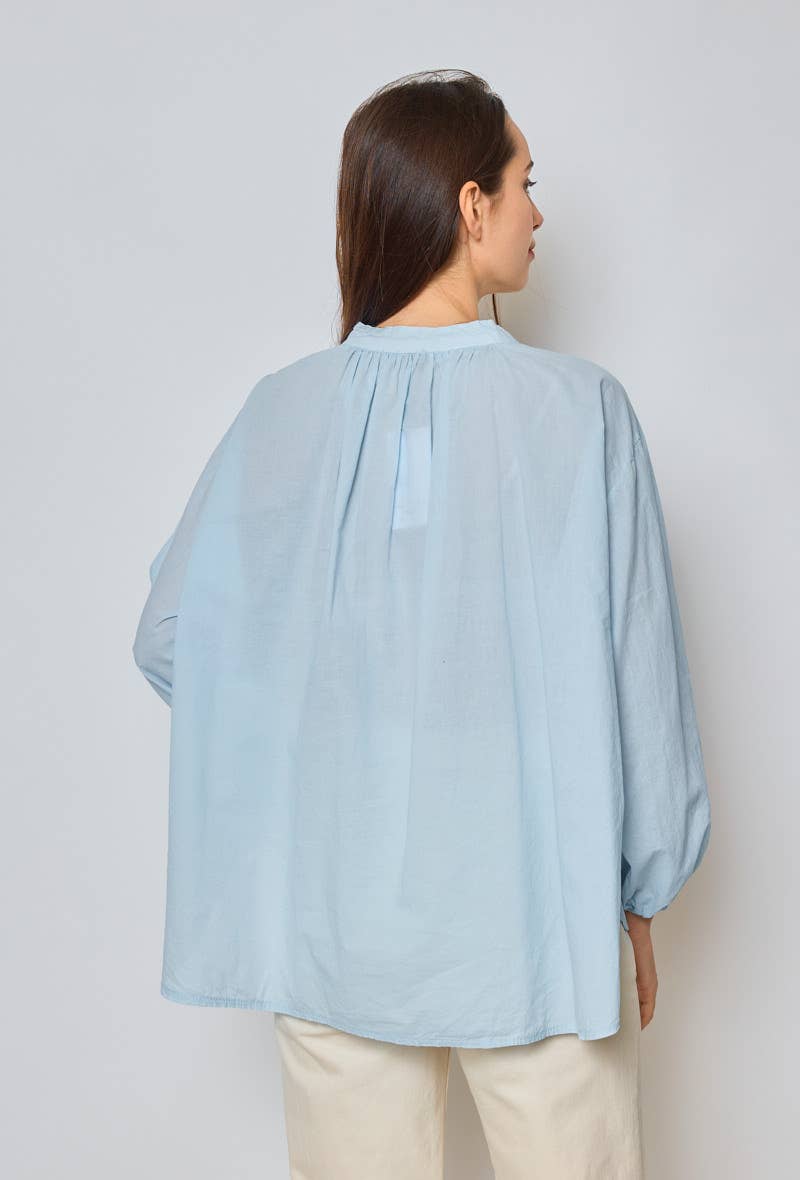 SUNNY STUDIO - Wholesale Button Down Shirt - Women's - Embroidered long-sleeve blouse3