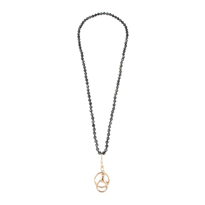 MYS Wholesale Inc - Wholesale Link & Chain Necklace - Natural Stone Beads Lanyard Necklace