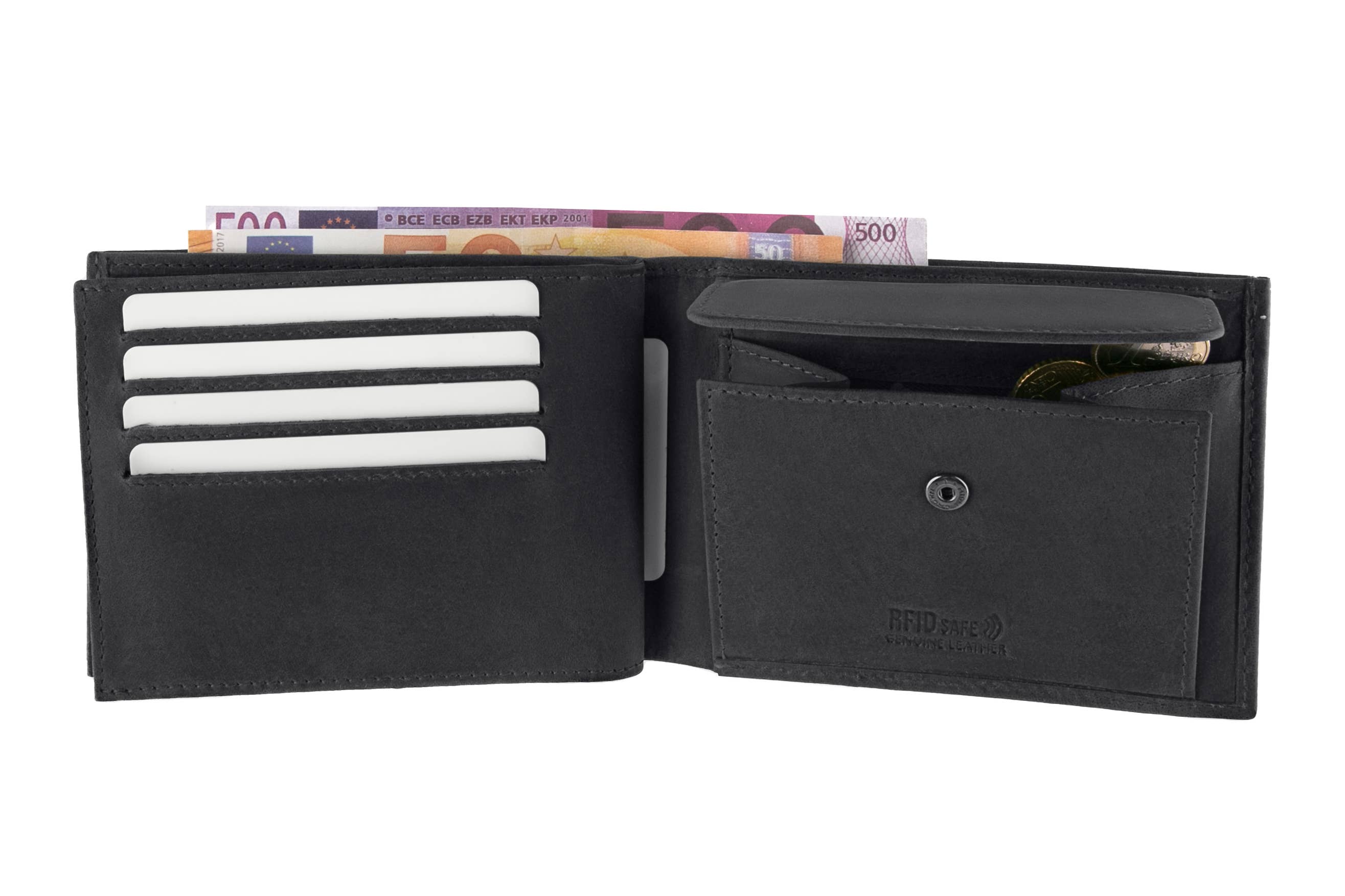 Lupel & Rubre - Wholesale Wallet - Men's - Leather and Aluminum Wallet Anti-RFID6