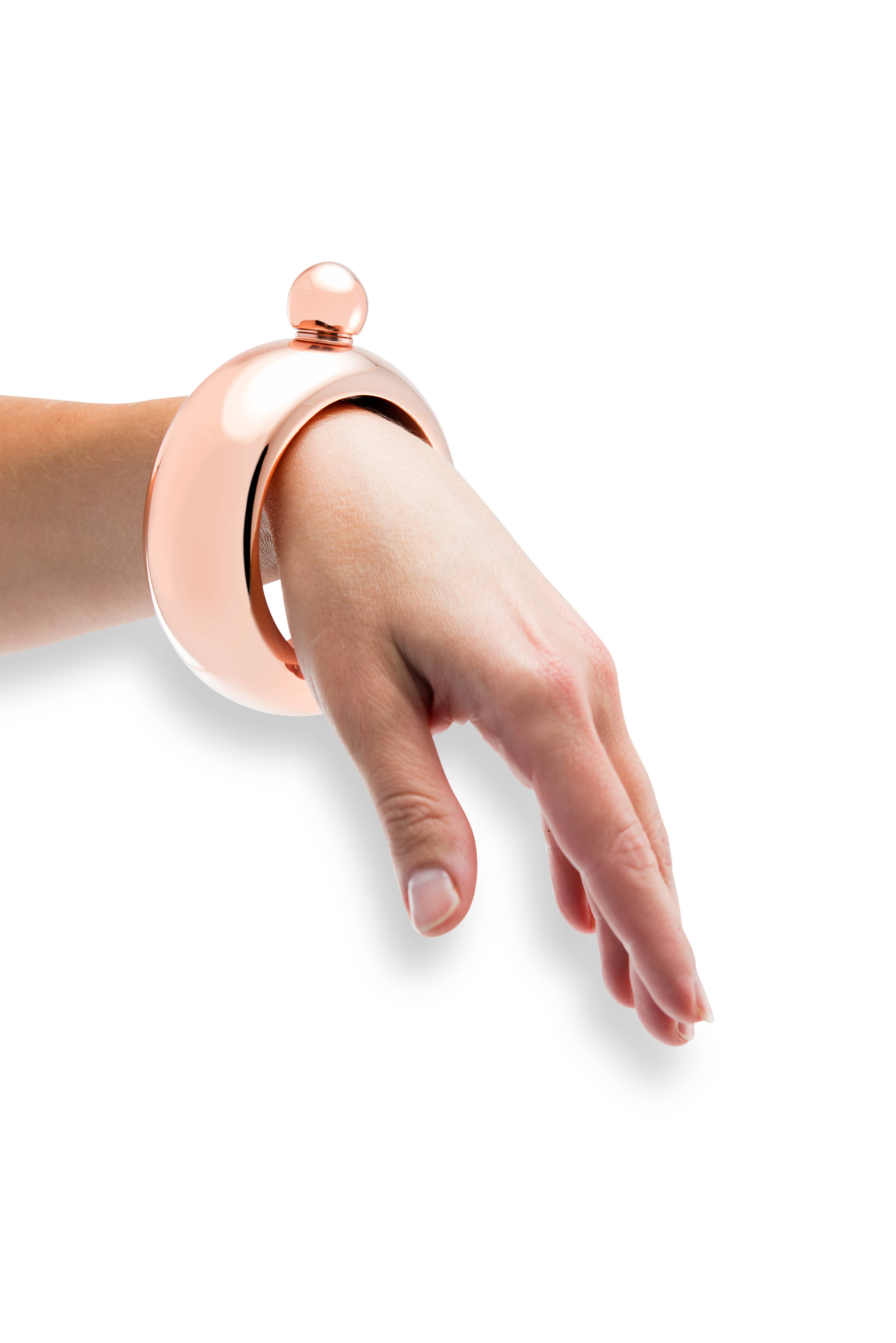 Weddingstar Inc. - Vente Flasque - Flacon à boire bracelet en or rose2