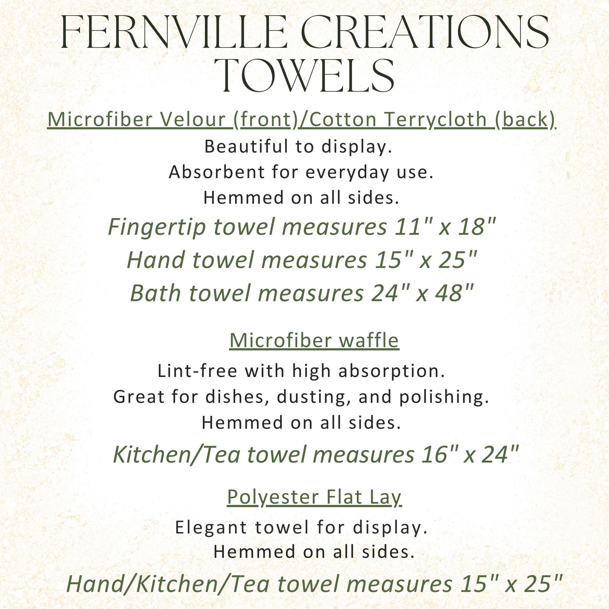 Fernville Creations - Wholesale Hand Towel - Christmas Tree Holiday Hand Towel & Bath/Kitchen Decor8