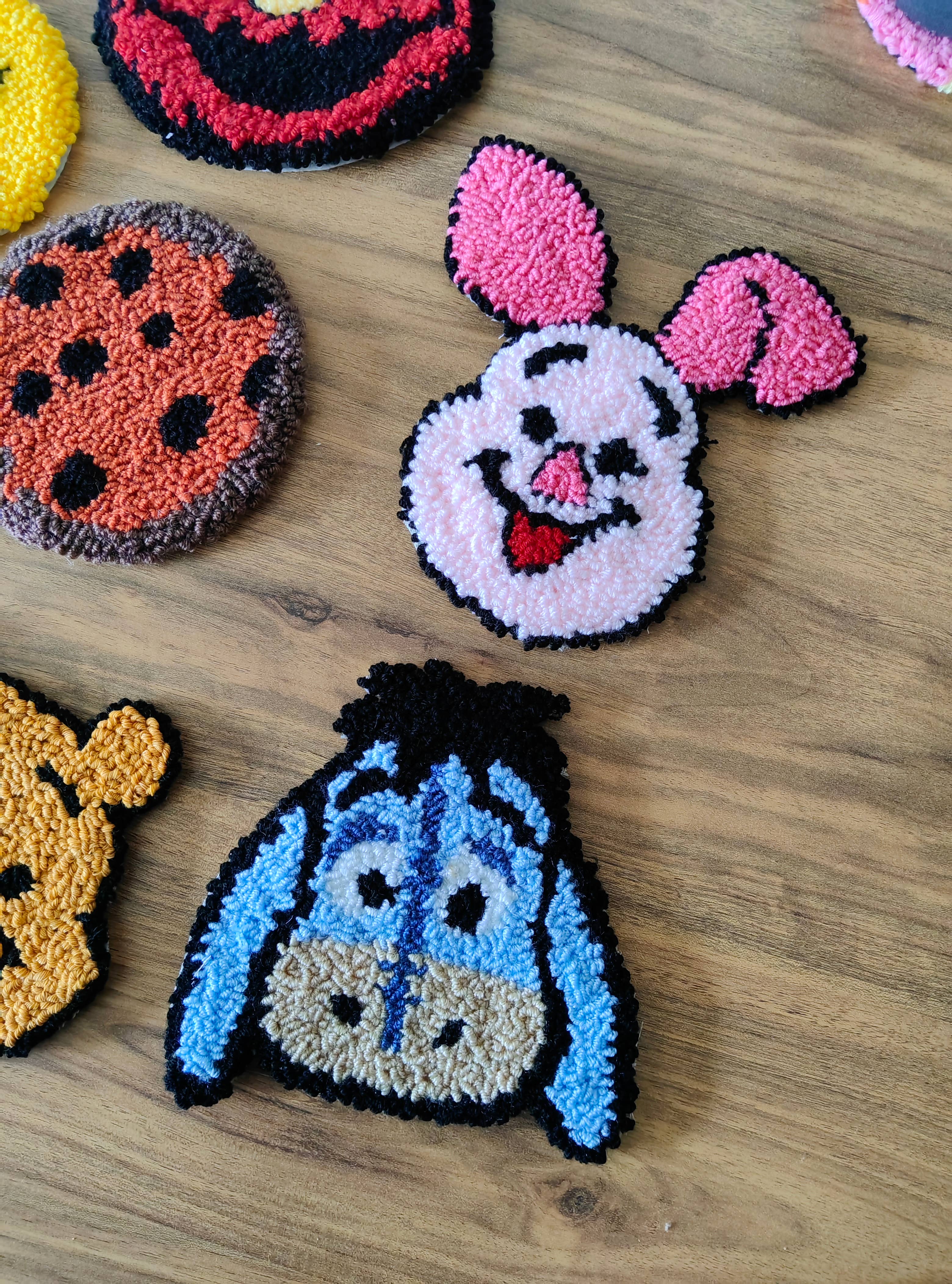 despinacrafting - Wholesale Coasters - Punch Needle Mug Rug, Coffee Coaster4