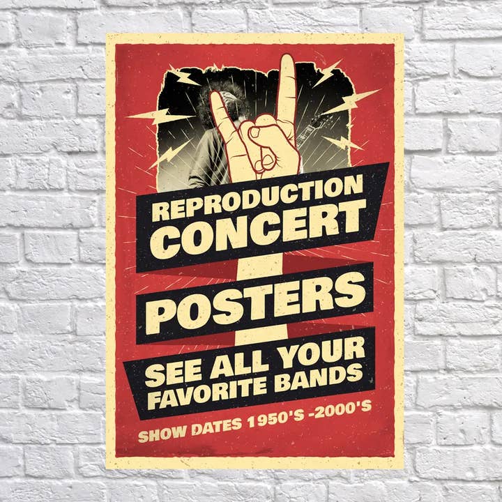 Fresh Prints of CT - Wholesale Poster - Mystery Novelty Reproduction Novelty Music Posters