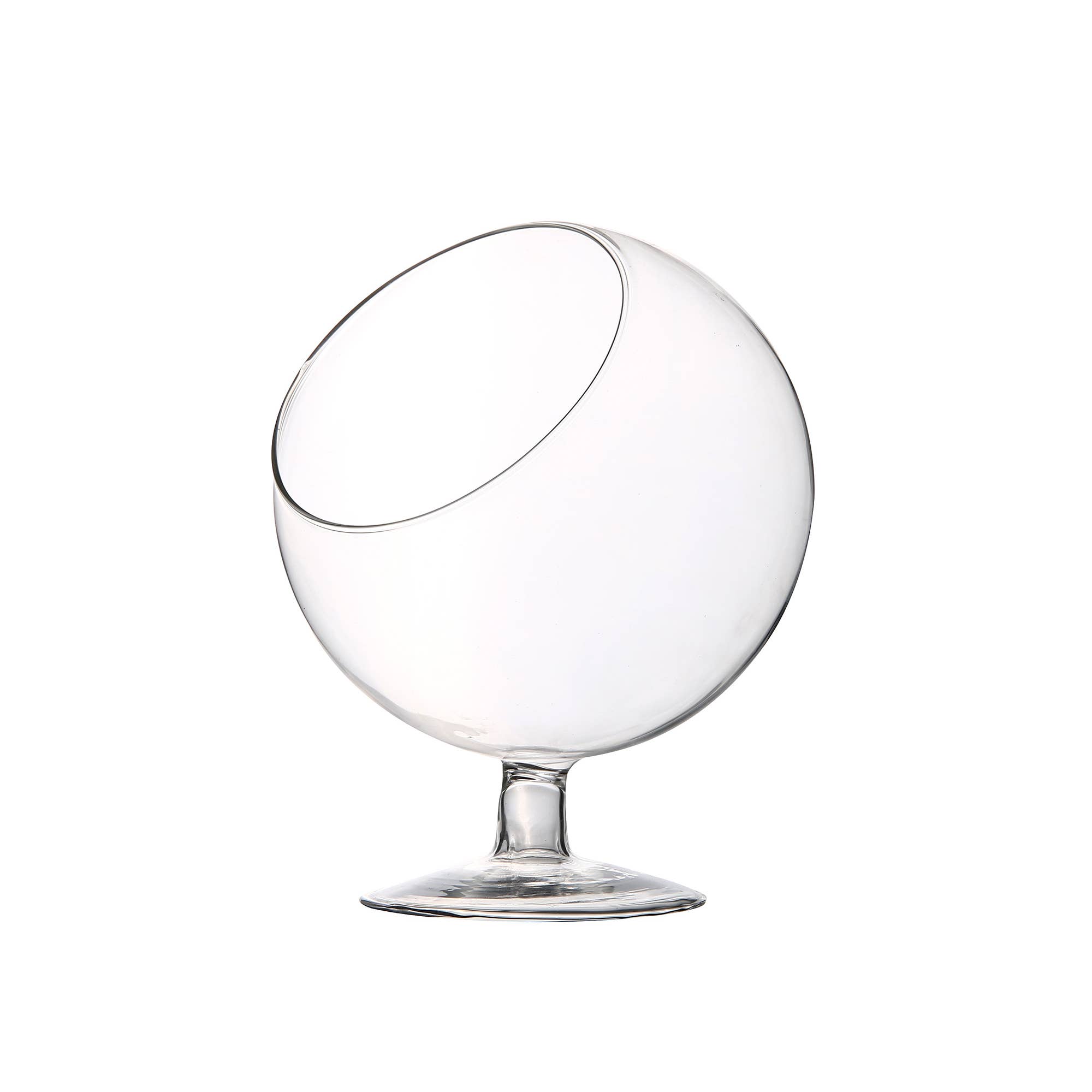 WGV International - Wholesale Terrarium - WGV Slant Bowl Terrarium - 4" x 5"H