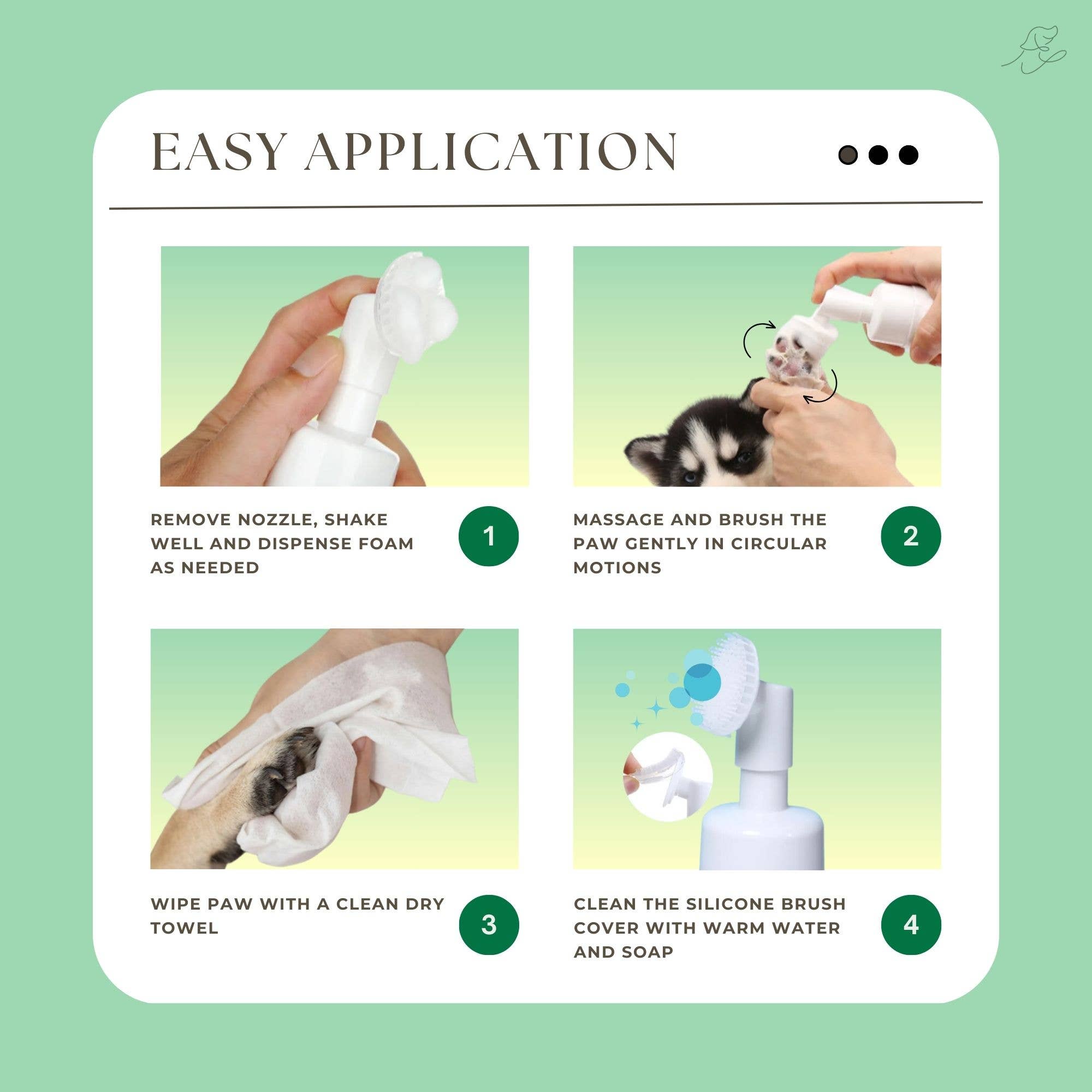 Furray - Wholesale Pet Cleaning Supplies - The Pawfect Paw Cleaner for Dogs & Cats (150ml/5oz)8