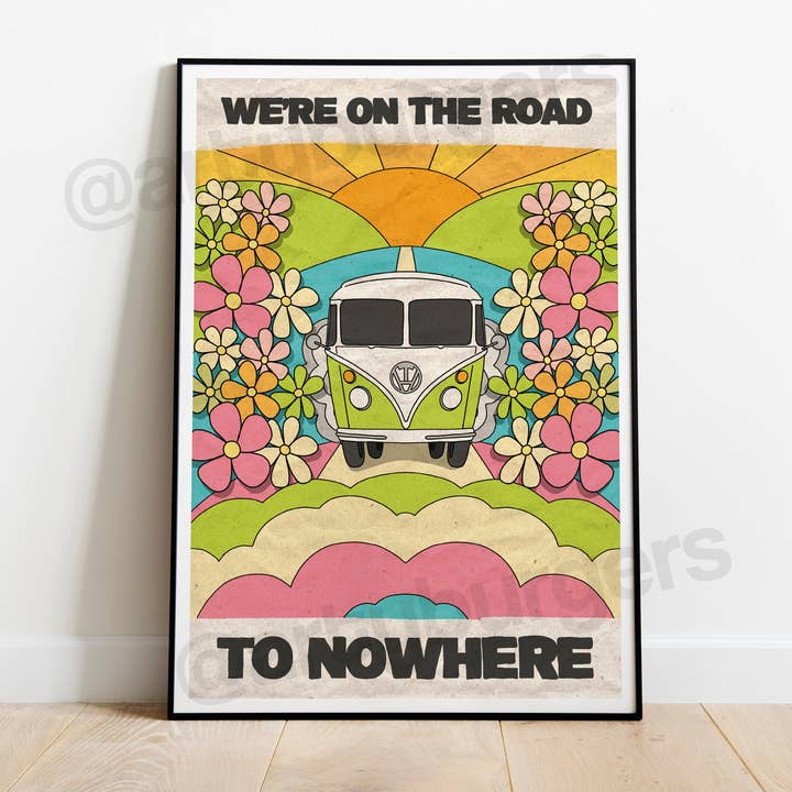 Road To Nowhere | Rock Indie Lyrics Inspired for wholesale by ArtyBurgers