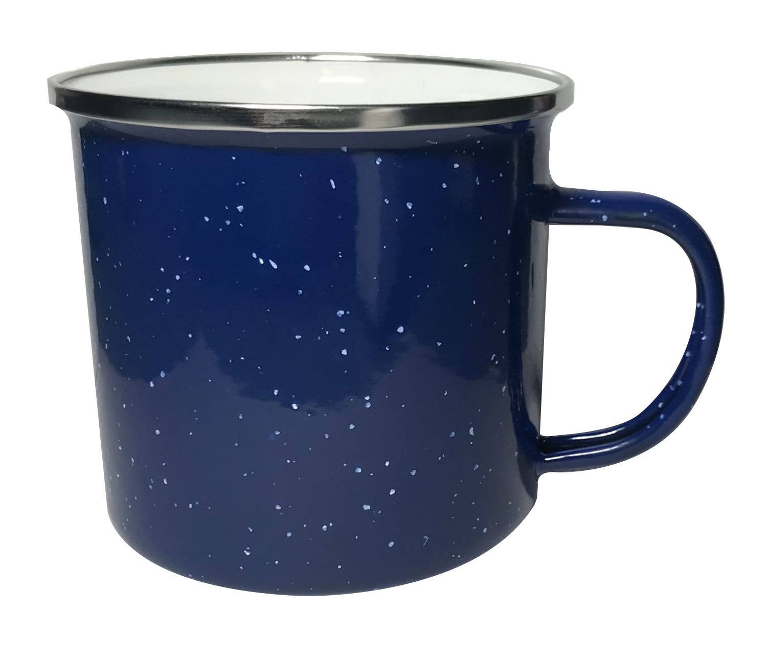 ACE USA - Vente Tasse à café - Tasse en métal moucheté pour feu de camp - Option artistique personnalisée : tampographie3