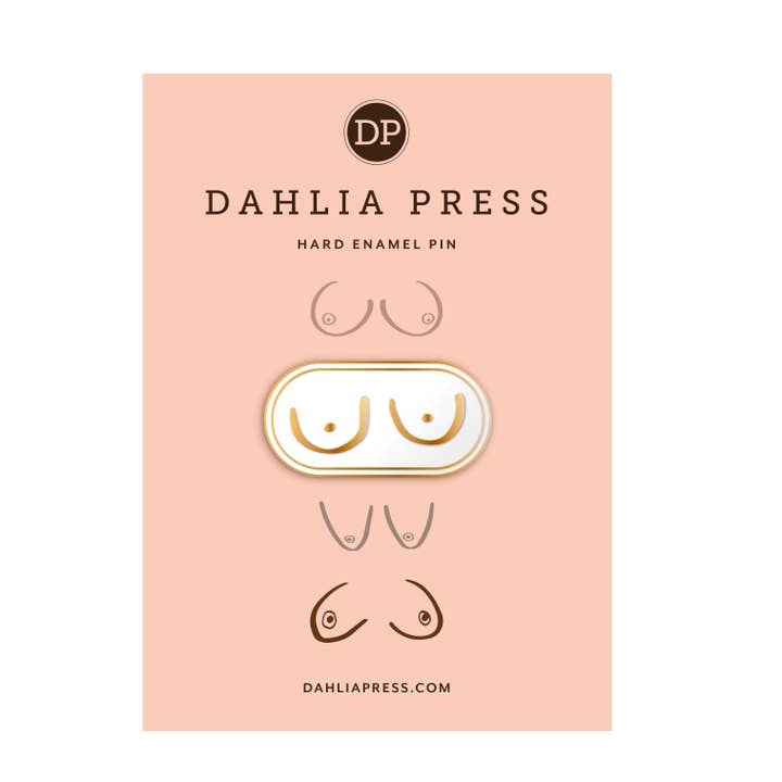 Die Mädchen - Emaille Pin für den Großhandel von Dahlia Press