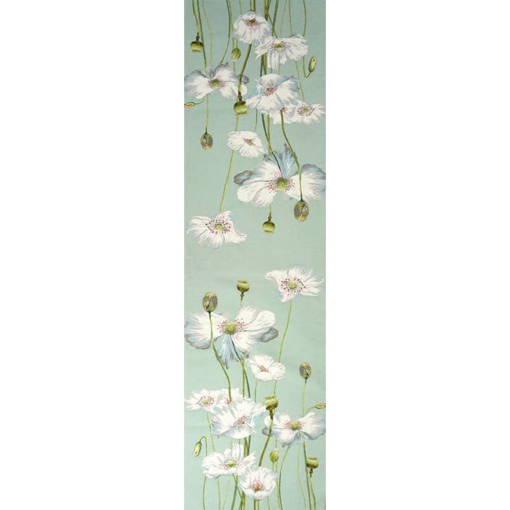 Caminho de Mesa Papoila Branca por atacado de Art De Lys