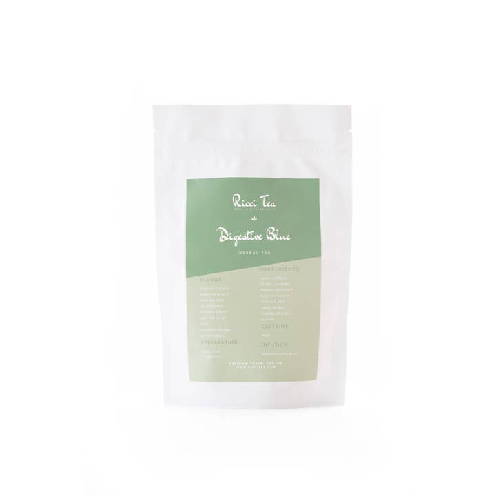 Ricci Tea - Wholesale Loose Tea - Digestive Blue - Digestion1