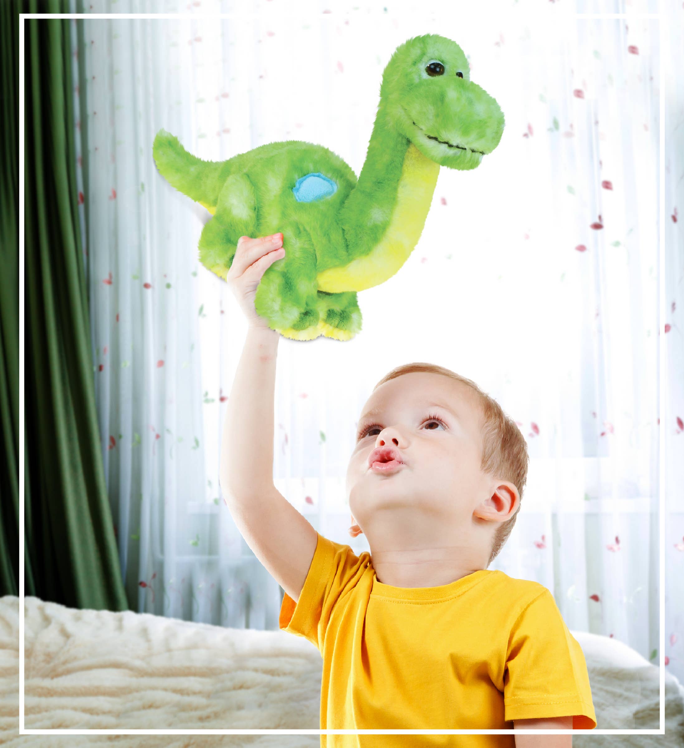 Cota Global - Wholesale Stuffed/Plush Toy - Kids & Baby - Super Soft Plush - Green Dinosaur5