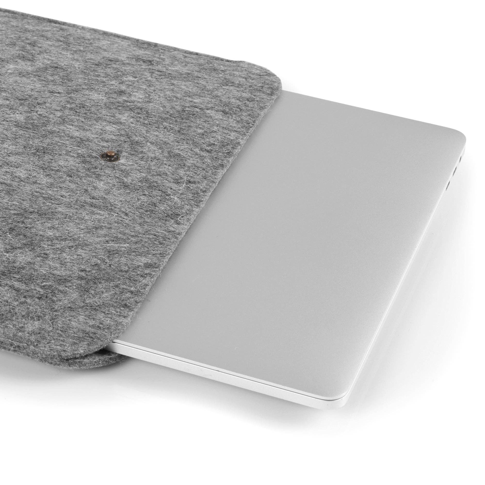 Londo – Engroshandel Taske til bærbar computer/tablet - Unisex – MegaGear Håndlavet Personliggjort Fin Læder- og Fleece Sleeve Taske til MacBook Pro og Air, 16 Tommer, 15 Tommer, 14 Tommer, 13 Tommer & 13,3 Tommer, iPad Pro 12,9-tommer Etui (4. & 3. Gen) Tablets6