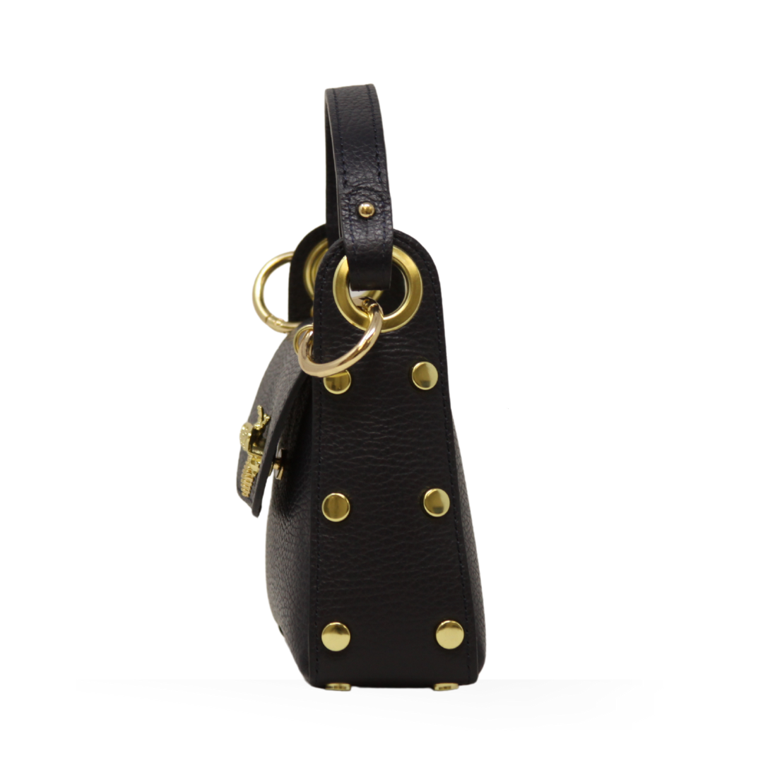 German Fuentes Handbags - Wholesale Top Handle Bag - Women's - GF1085 GENUINE ITALIAN LEATHER BUTTERFLY MINI BAG4