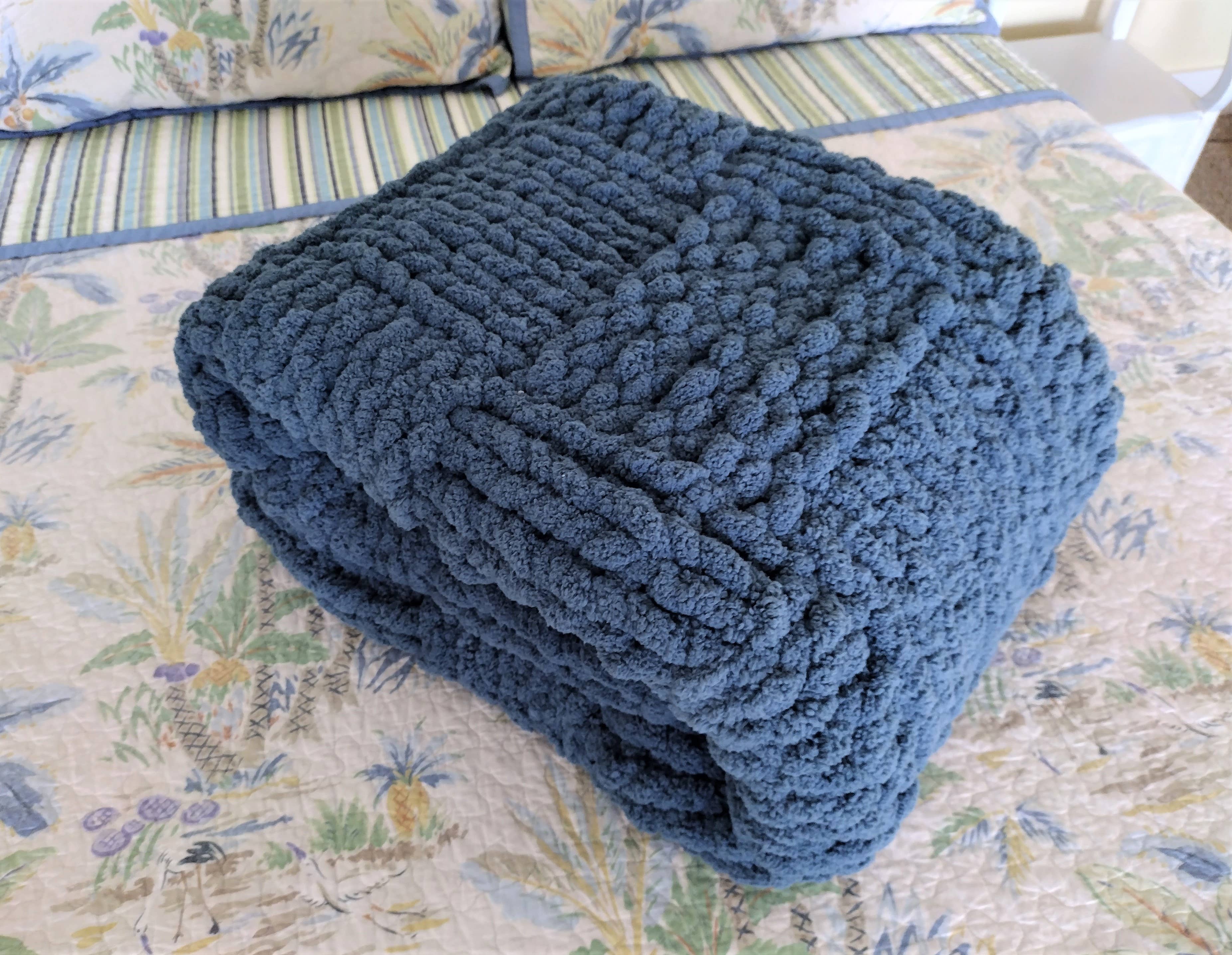 Outer Banks Treasure – wholesale Prydnadsfilt – Chunky sticka kasta filt med korg väva Design9