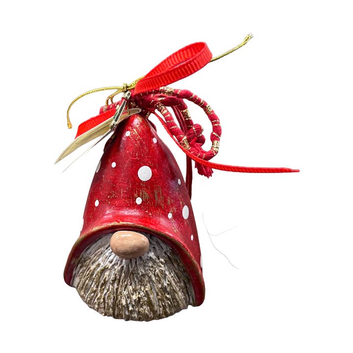 Adorno de Gnomo Navideño de Cerámica para venta al por mayor de So Blue Greek Ceramics and Gifts