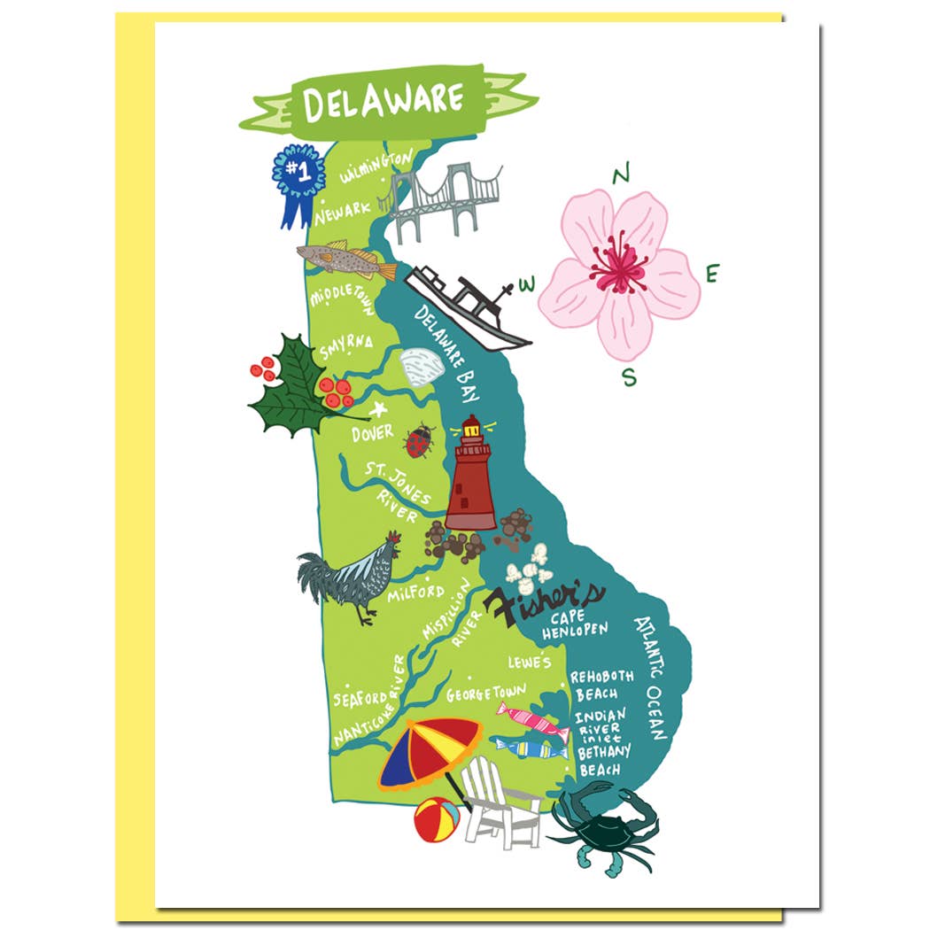 Allport Editions – wholesale Vardagliga hälsningskort – Hej USA Card Series - ALLA 50 STATER HÄR!10