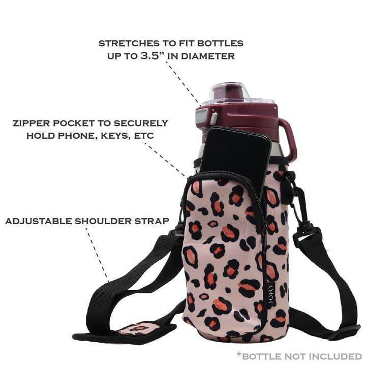 Seriously Shea - Wholesale Crossbody Bag - Women's - Best Seller! On-the-Go Cross Body Bag | Pink Leopard