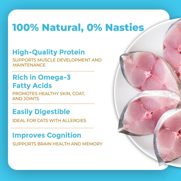 Pawfect Foods – wholesale Pet treats – Cat – Pawfect Nature's Feast Freeze Dried Cat Treats: Fish Meat