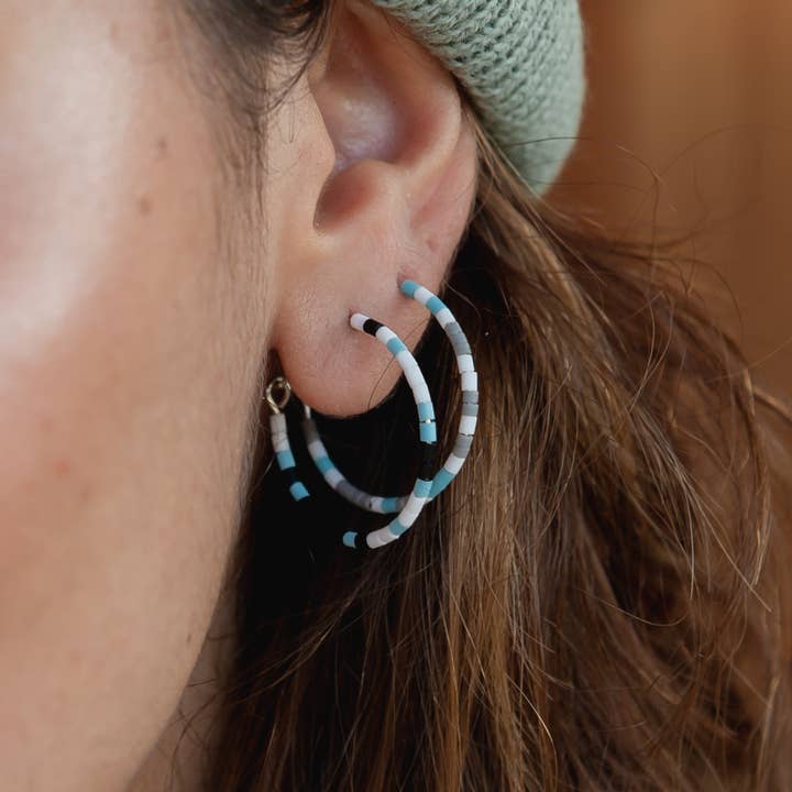 Cali Surf Perlen-Creolen für den Großhandel von Pineapple Island