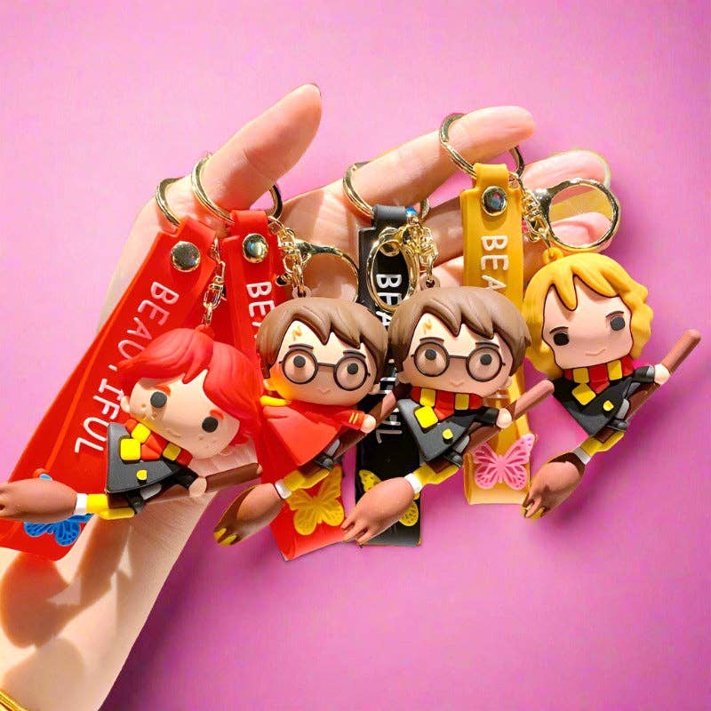 KiddieKickz - Venta al por mayor Llavero - Niños - Llavero suave de silicona con diseño caricaturesco creativo4