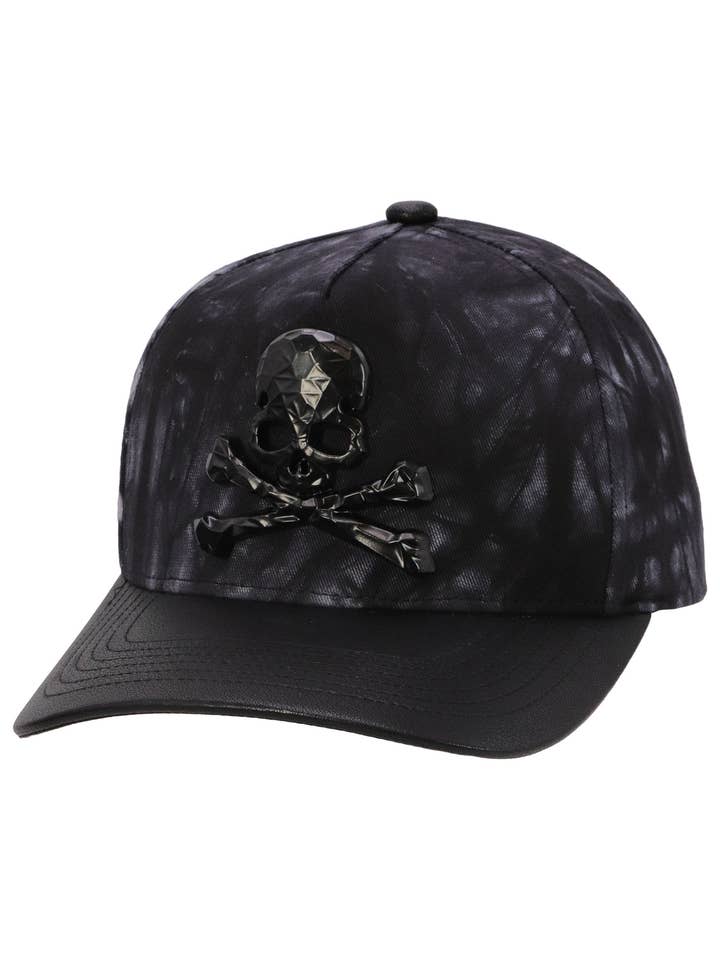 Gorra de béisbol Skull Crossbones Smoke Tie Dye para venta al por mayor de Cap Zone