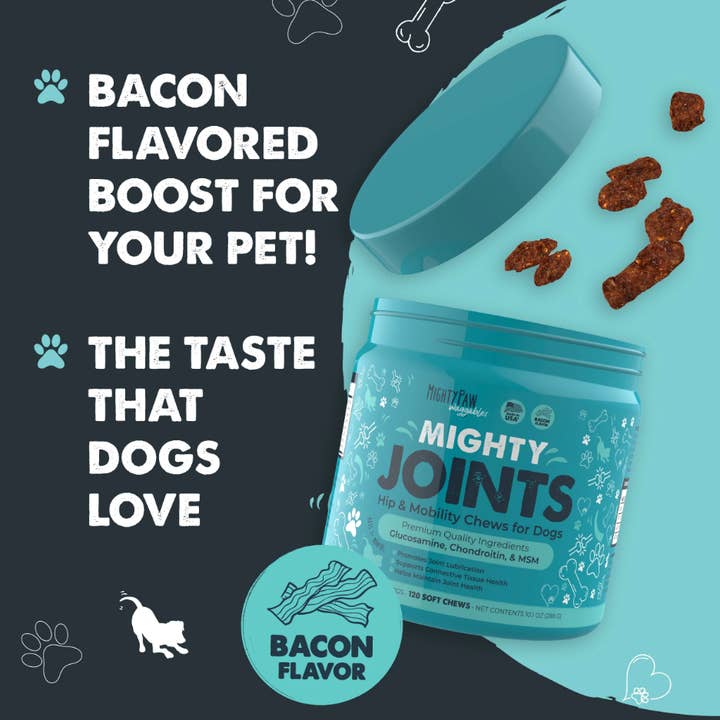 Mighty Paw - Wholesale Pet Supplement - Dog - Mighty Joints: Hip & Mobility Supplement2