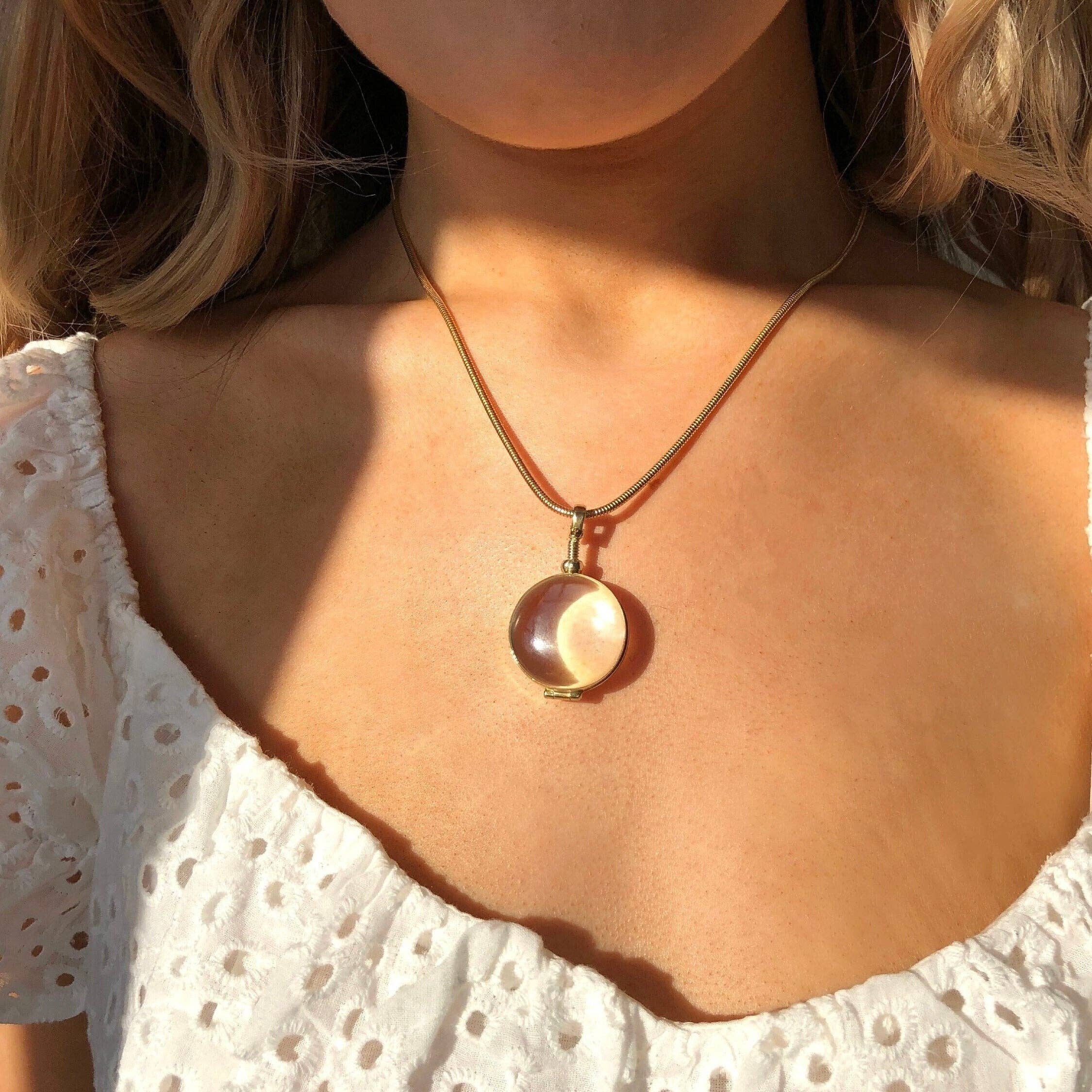 Mon Bijoux - Wholesale Medaillonkettingen - 18 kt verguld vintage gouden medaillon2