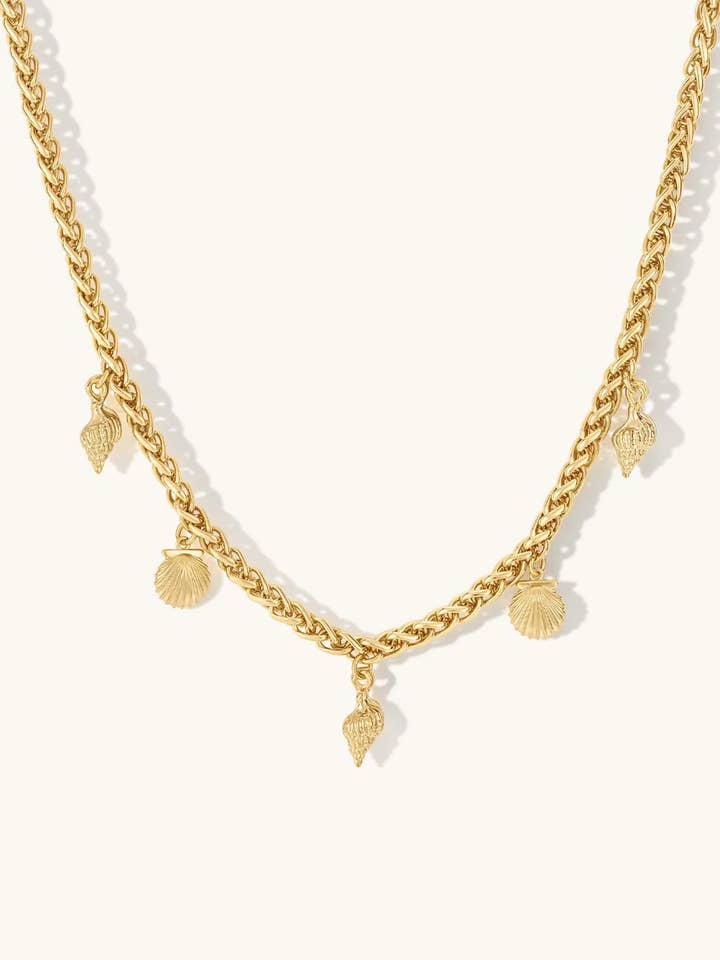 COLLAR CON COLGANTE DE CONCHA para venta al por mayor de Formation Co. Jewellery