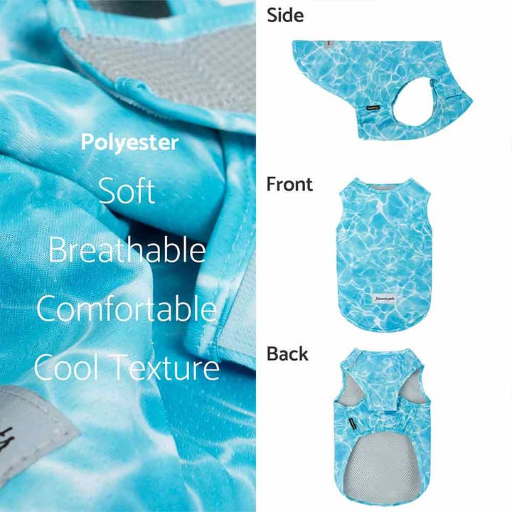 Fitwarm – Großhandel Haustierweste – Hund – Fitwarm Kühlweste für Hunde mit Wasser-Design7
