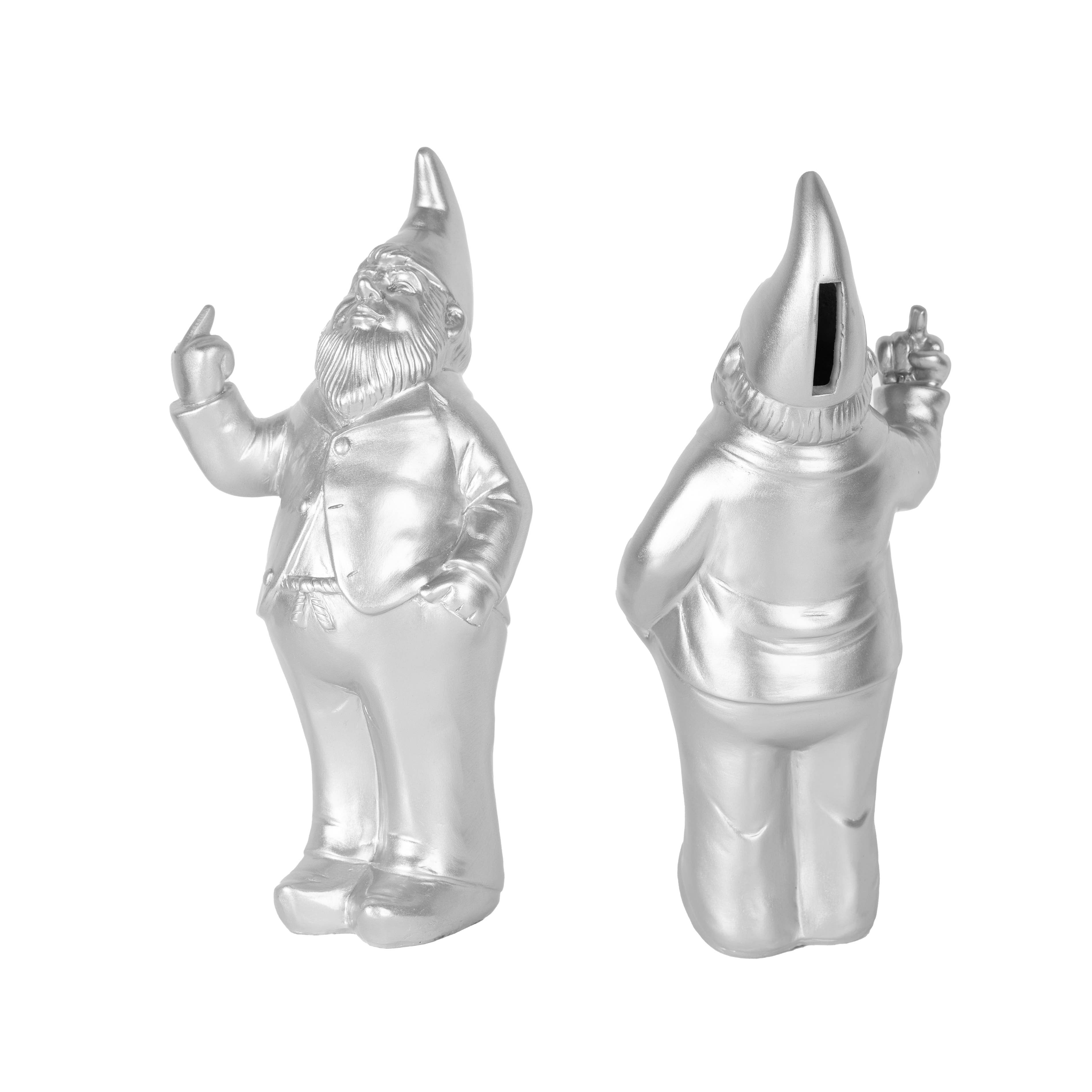 Fisura – Engroshandel Sparebøsse – Børn og baby – Sølv Gnom Sparegris