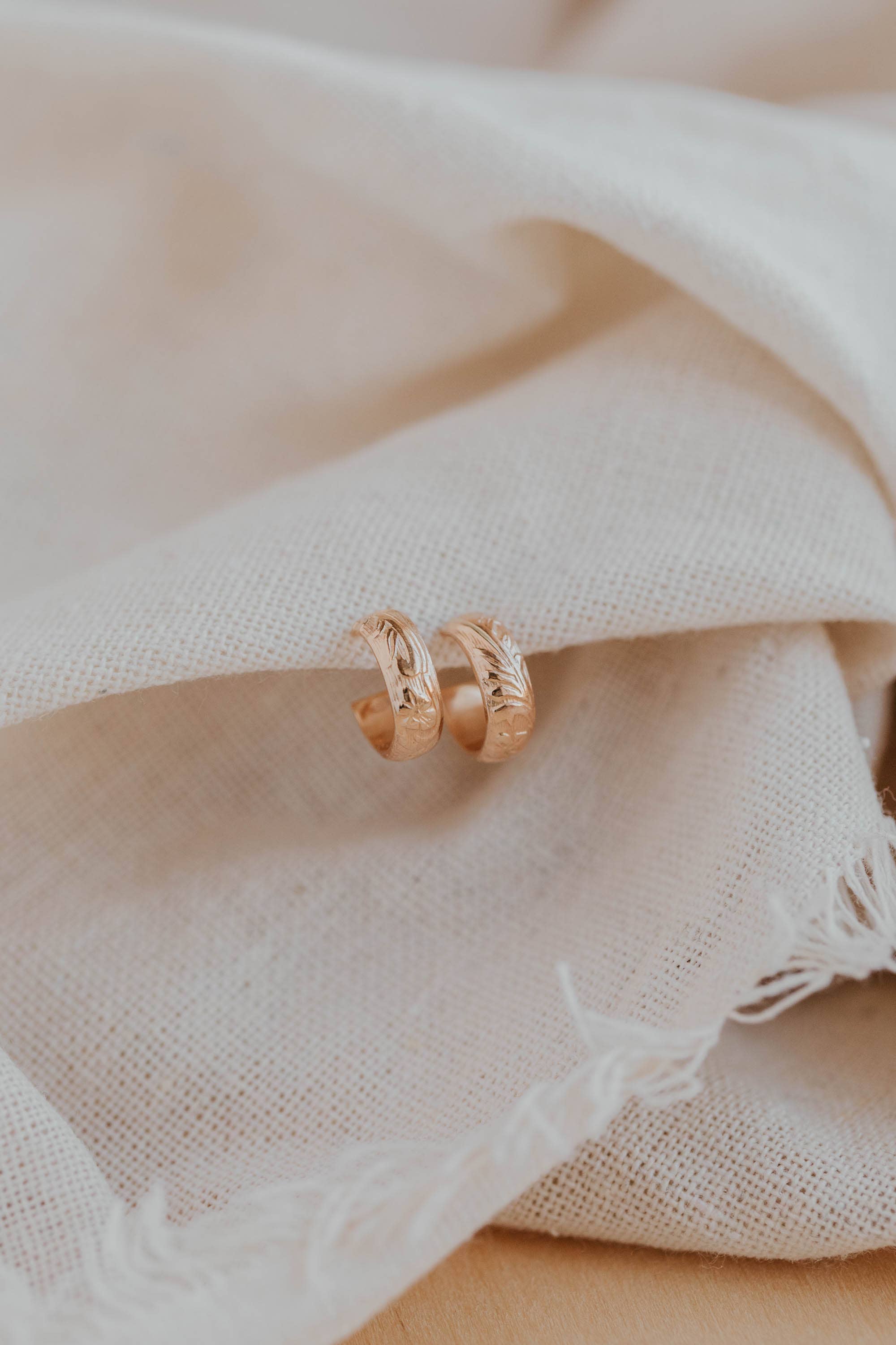 Hello Adorn - Wholesale Hoop Earrings - Baby Flora Hoops | 14kt Gold Fill + Sterling Silver1