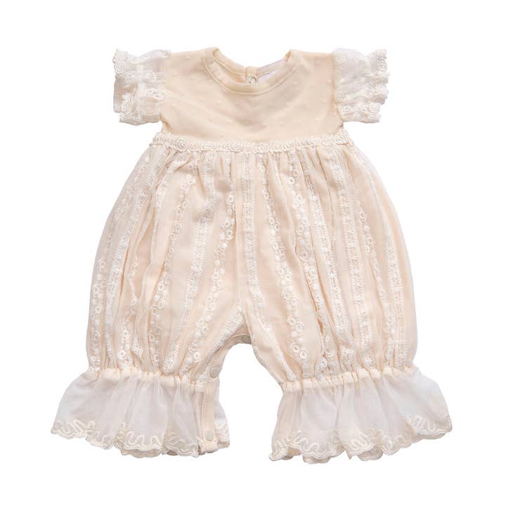 Haute Baby Mary Catherine Bubble Newborn Romper for wholesale by Haute Baby