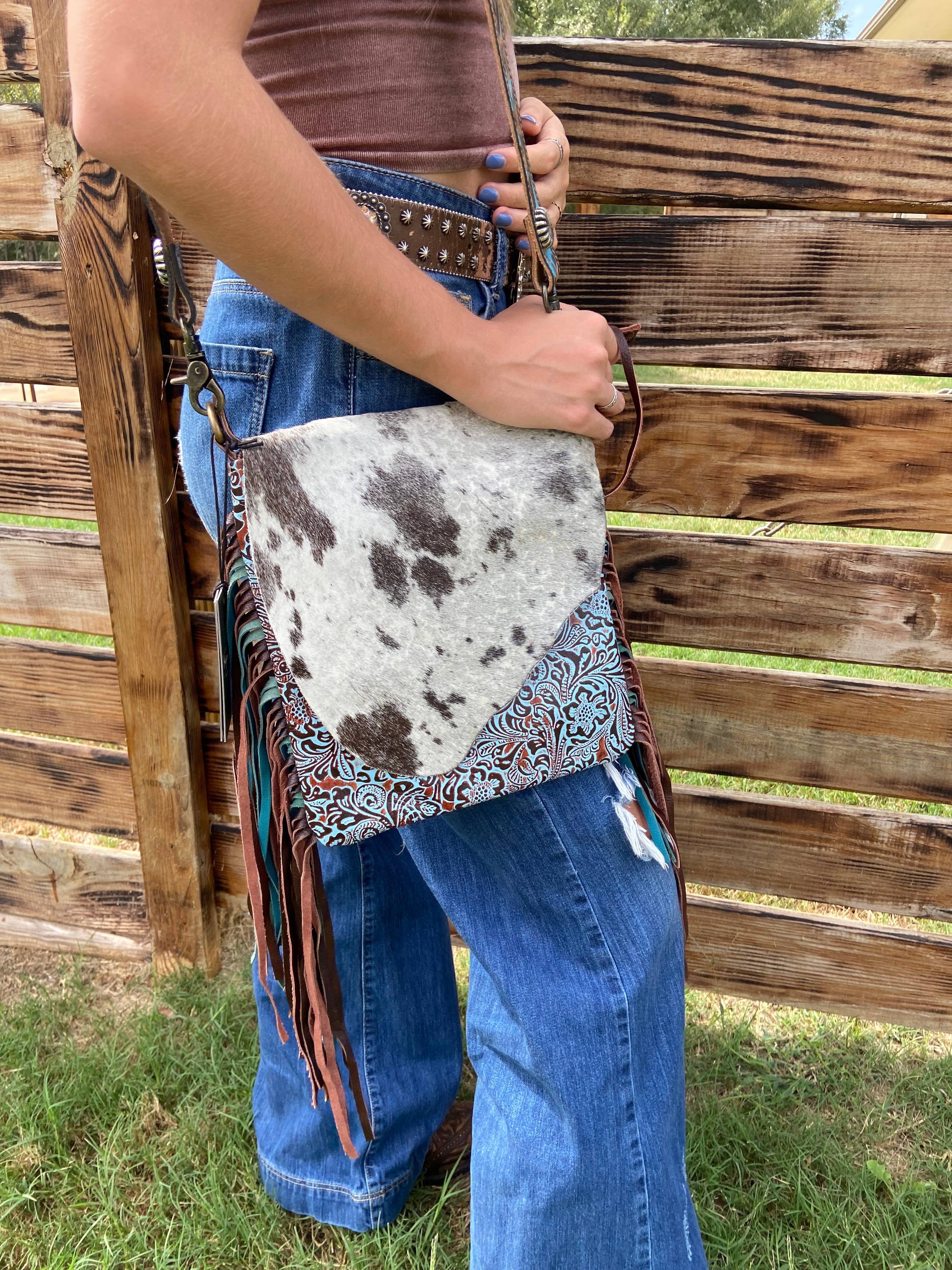 Texas Western Cowhide Bags and More wholesale products