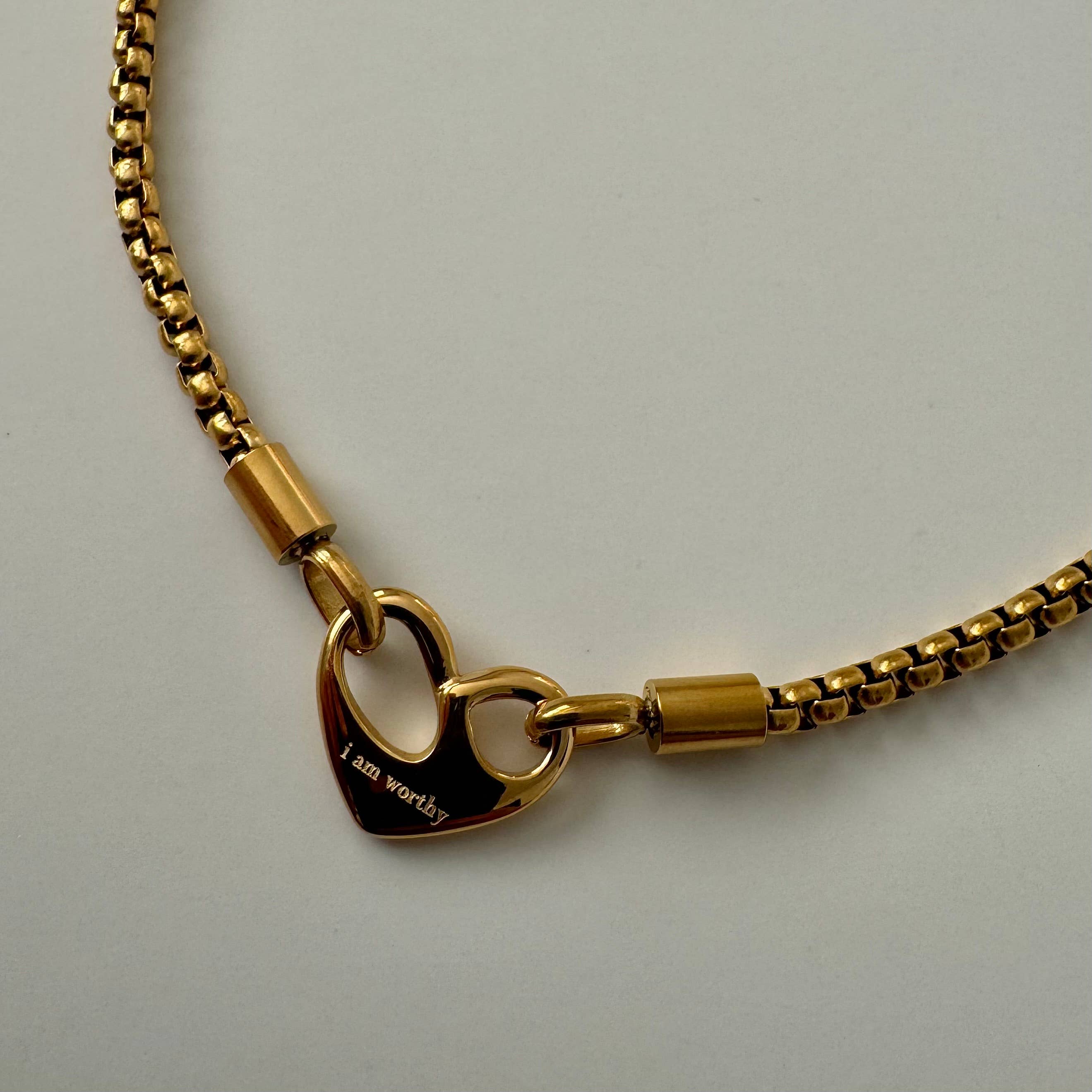 Namaste Jewelry - Wholesale Pendant/Charm Necklace - Infinity Heart Necklace- Gold3