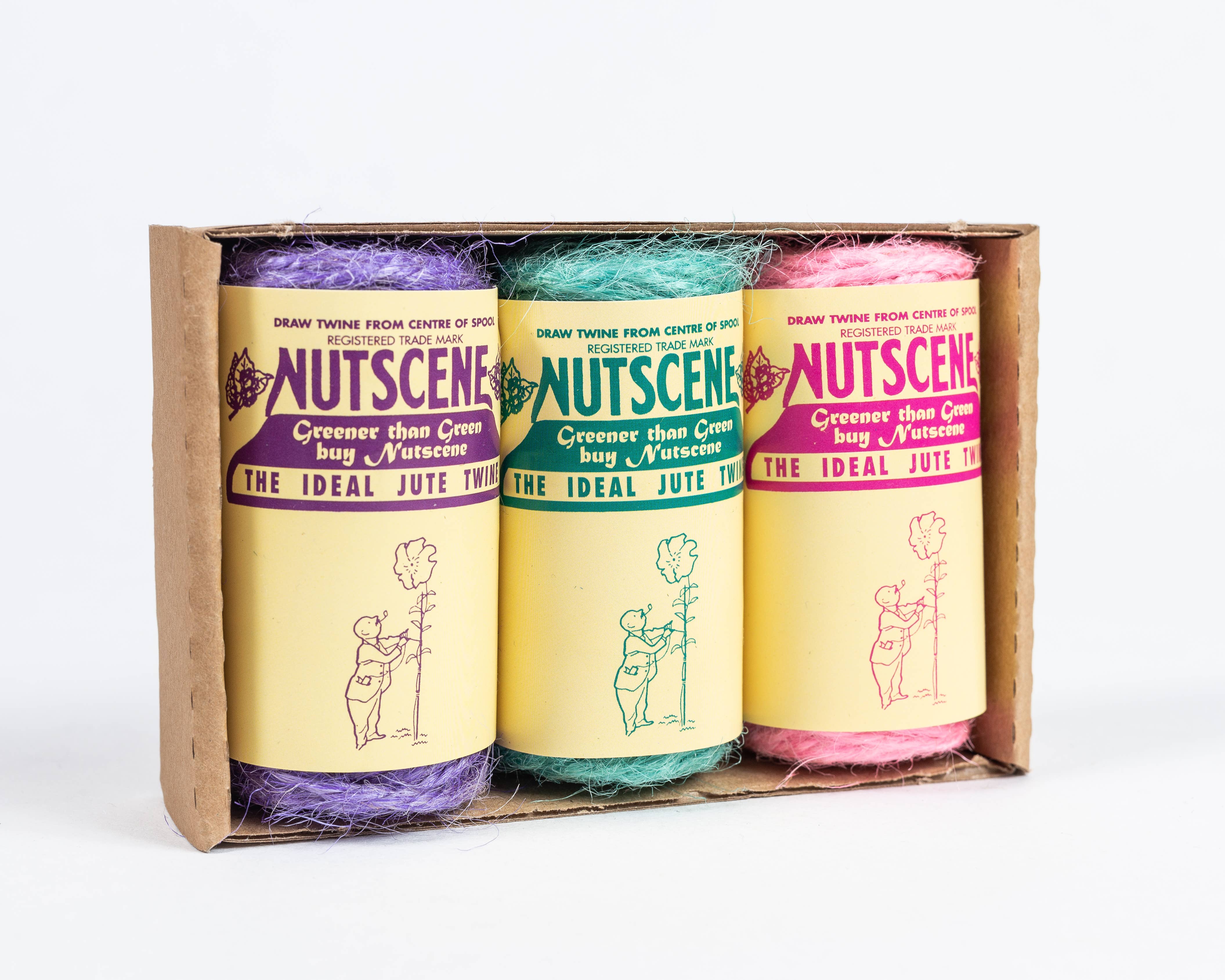 Nutscene Twines Ltd - Vente Ficelles - Mini bobines de ficelle Nutscene - lot de 3, 13 m chacune4