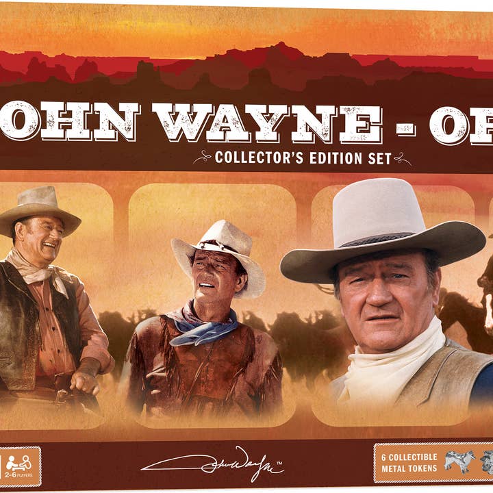 Masterpieces Puzzles - Wholesale Board Game - John Wayne Opoly Board Game