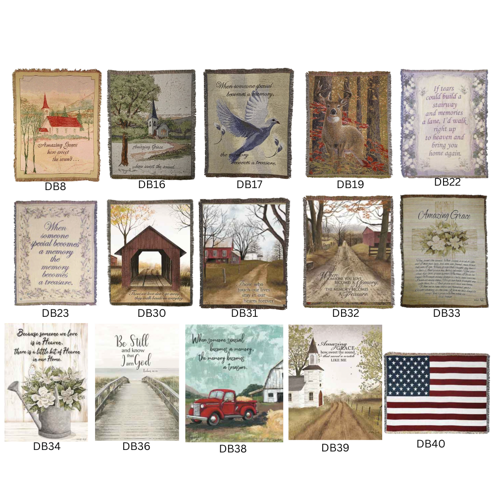 Thompson Wholesale - Wholesale Throw Blanket - Sympathy Throws0