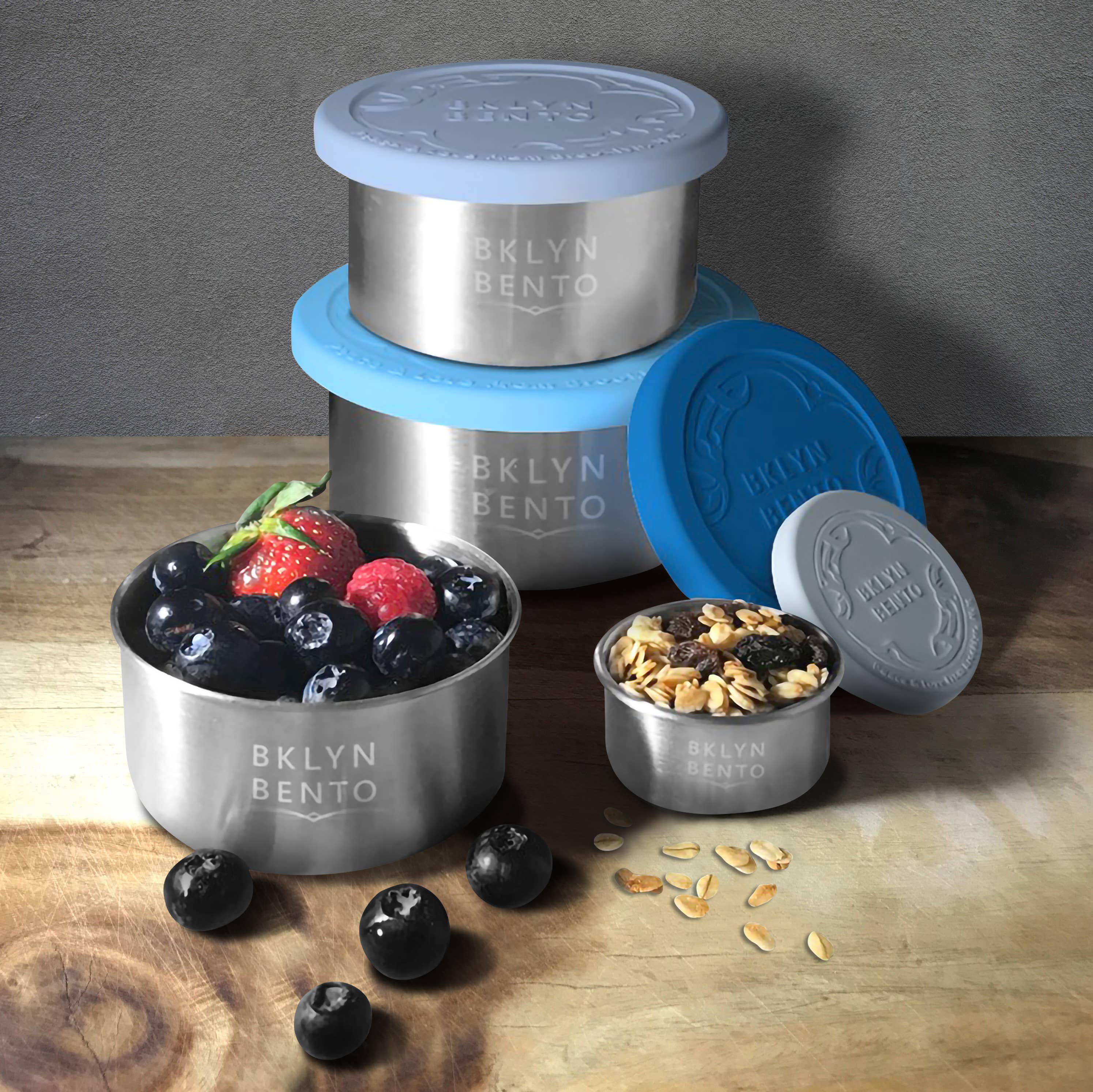 Bklyn Bento - Wholesale Food Storage Container - 4 Piece Set (Leakproof)9